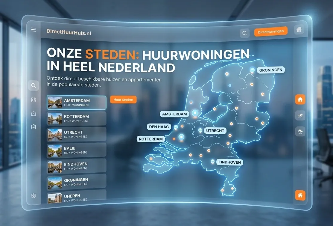 Voordelen van particulier een huis huren zonder makelaar op directhuurhuis.nl